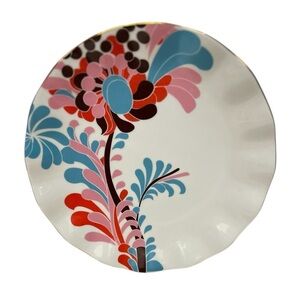 Kate Spade Gwinnett Lane Crème  Round 9” Plate By Lenox New With Tags